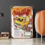 affiche vintage van