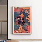 affiche vintage vannes