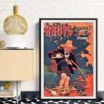 affiche vintage vannes