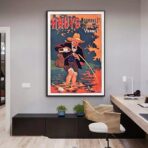 affiche vintage vannes