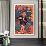 affiche vintage vannes