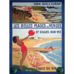 affiche vintage vendée