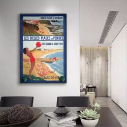 affiche vintage vendée