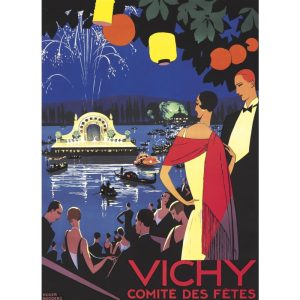 vintage vichy poster