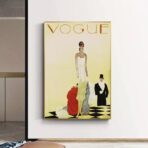 affiche vintage vogue