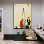 affiche vintage vogue