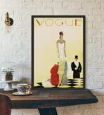 affiche vintage vogue