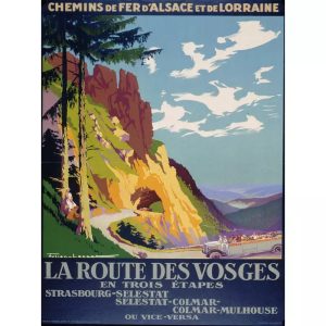 vintage poster vosges