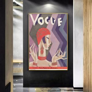 affiche vogue vintage