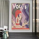 affiche vogue vintage