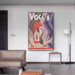 affiche vogue vintage