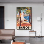 affiche vintage bandol