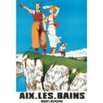 aix les bains affiche