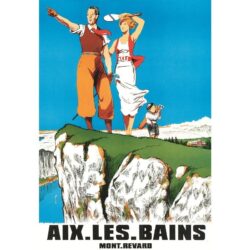 aix les bains affiche