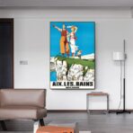 aix les bains affiche