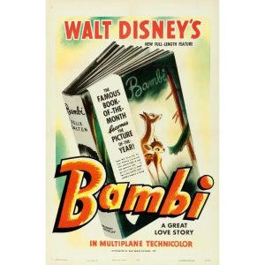 bambi affiche originale