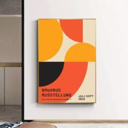 affiche vintage bauhaus