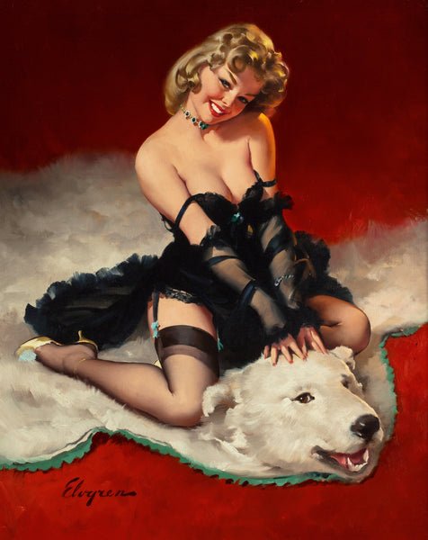 bear facts gil elvgren 1962