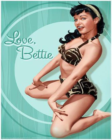 pin-up celebre bettie page