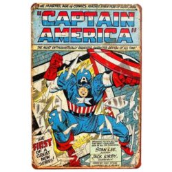 captain america plate