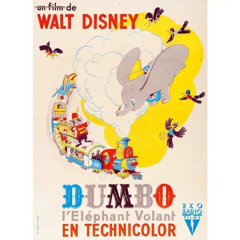 dumbo-affiche-1941 dumbo affiche 1941