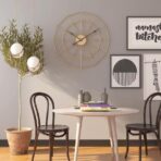 grande horloge industrielle vintage