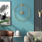 grande horloge industrielle vintage