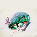grenouille sauteuse jouet