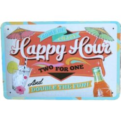 happy hour plaque