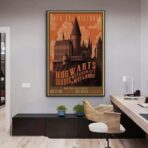 harry potter affiche vintage
