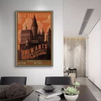 harry potter affiche vintage
