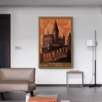 harry potter affiche vintage