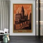 harry potter affiche vintage