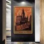 harry potter affiche vintage
