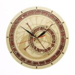 wooden astronomical clock