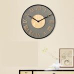 horloge avec grillage