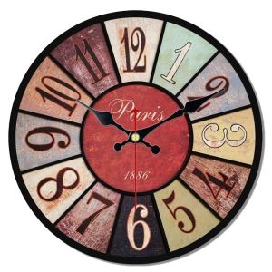horloge de couleur