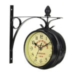 horloge de gare double face ancienne