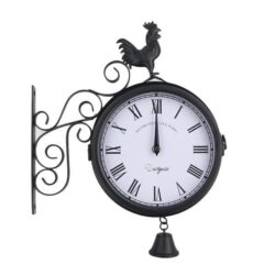 horloge de gare double face extérieur
