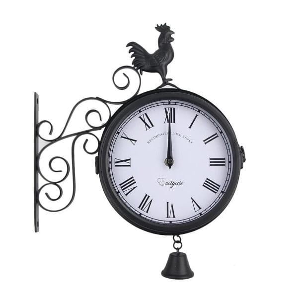 horloge-de-gare-double-face-exterieur horloge de gare double face extérieur
