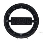 horloge digitale murale vintage