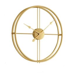 horloge doré vintage
