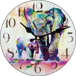 elephant clock