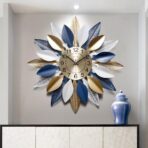 horloge feuille