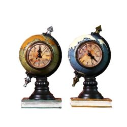 earth globe clock