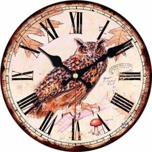 horloge hibou