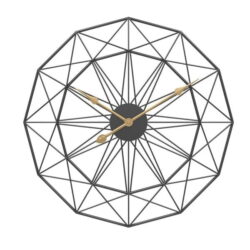 horloge industrielle métal
