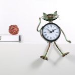 horloge motif chat