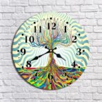 horloge murale arbre de vie