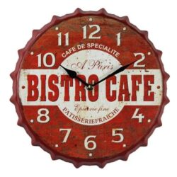 horloge murale bistrot